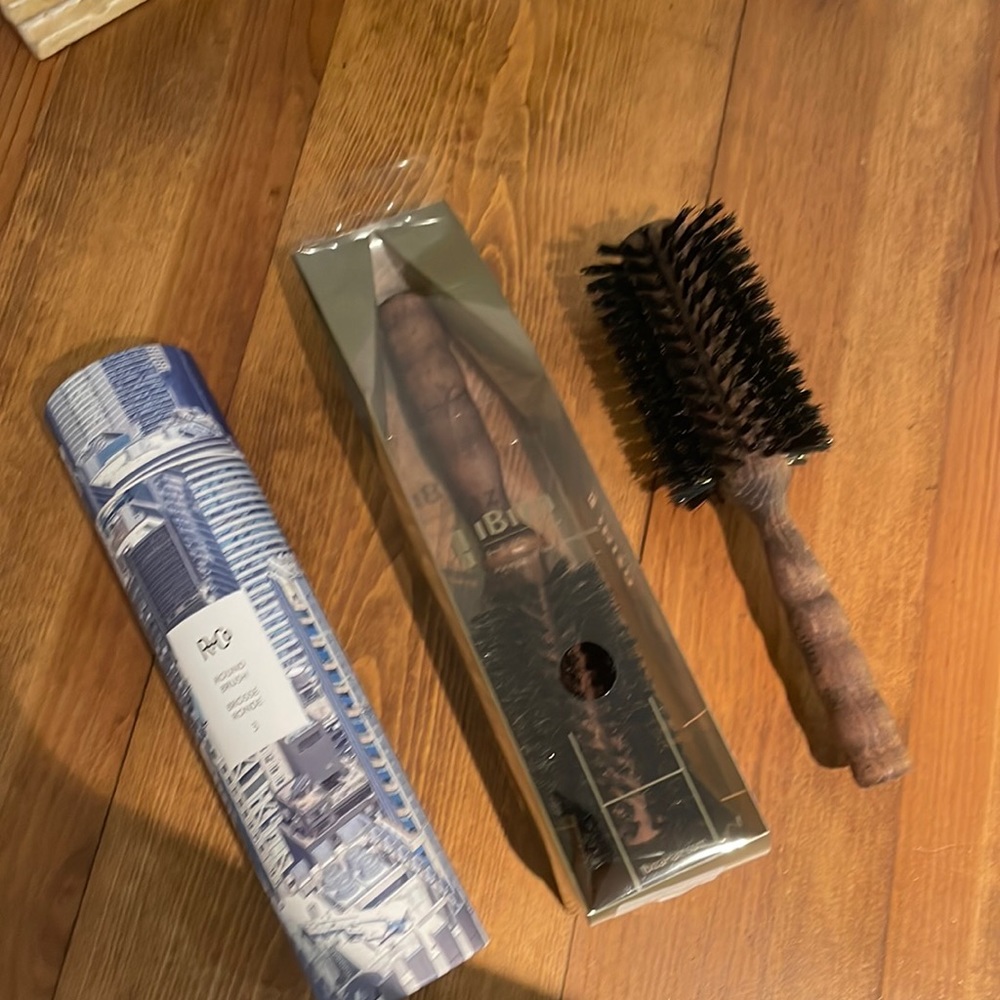 Ibiza and R+Co round brushes 3 for 35.00